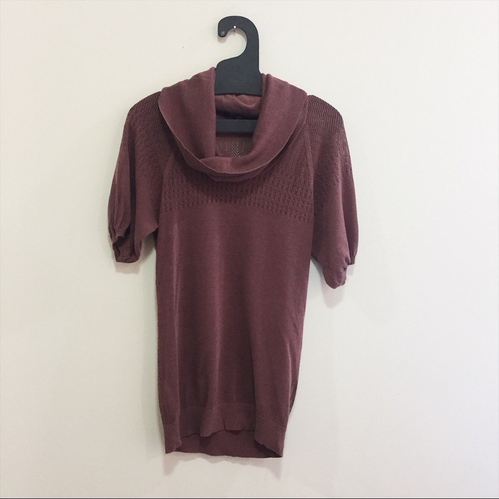 Cowl neck Knit sweater